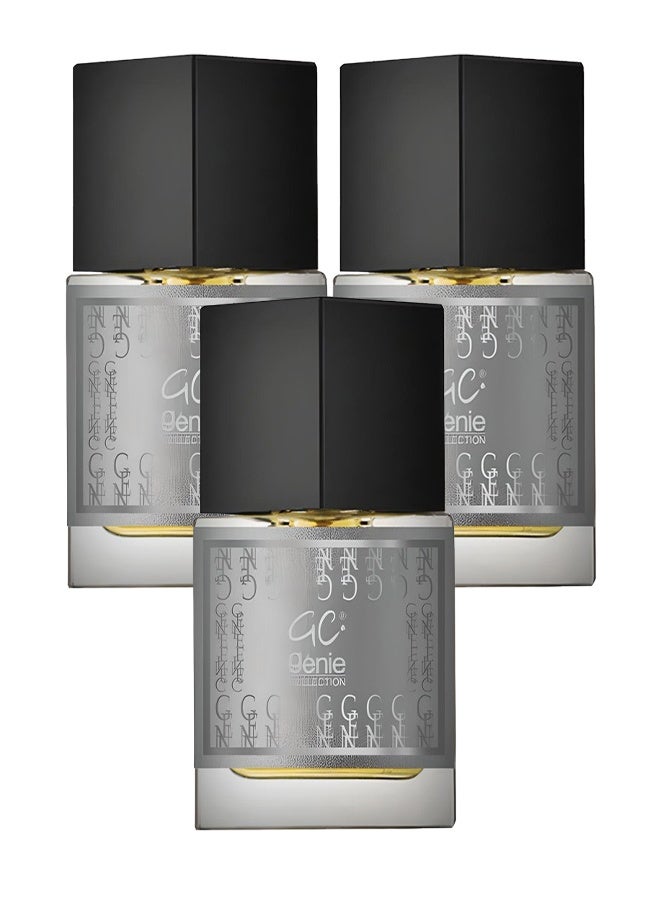 Genie Collection 3 Pieces Genie Premium Perfume Number 5572 For Unisex 25ml EDP - Image 1