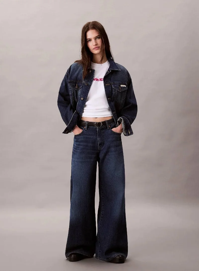 Calvin Klein Jeans Embroidered Logo Graphic Classic T-Shirt