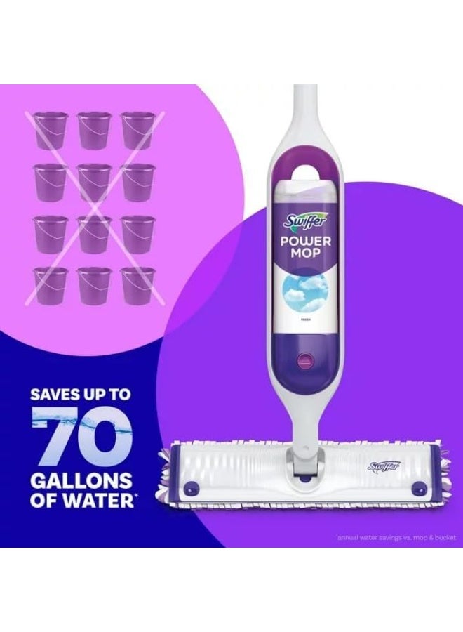 Swiffer PowerMop Floor Cleaning Solution Refill 750ML – Fresh Scent Liquid Cleaner for Hard Floors, - Image 2