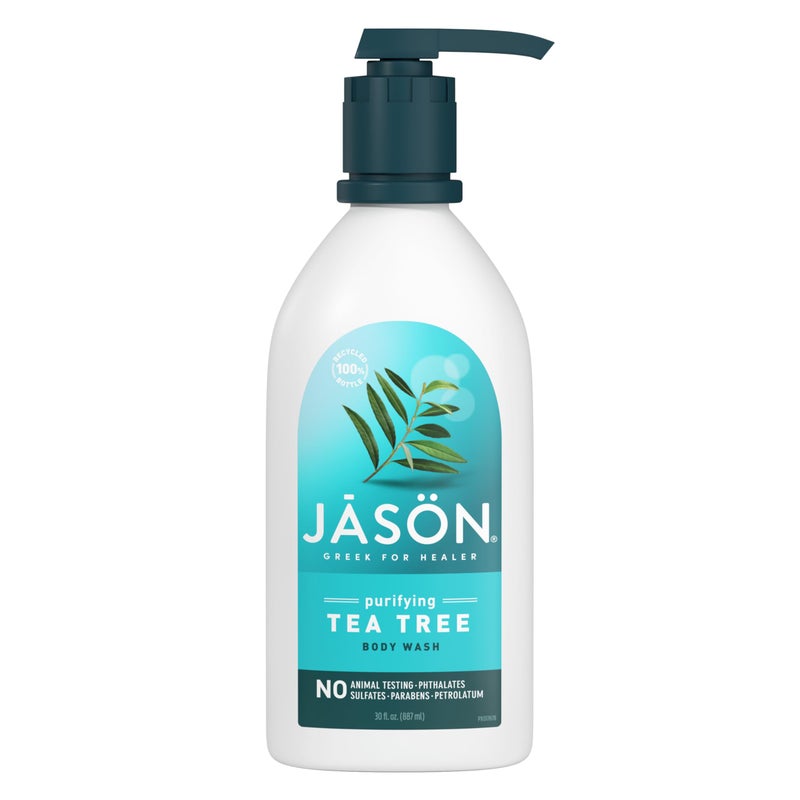 JASON Tea Tree Purifying Body Wash For a Gentle Feeling Clean 30 Fluid Ounces