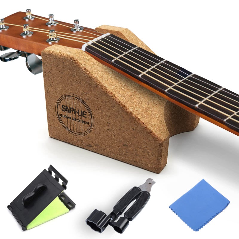 SAPHUE SAPHUE Guitar Neck RestGuitar Neck Cradle Support Pillow String Instrument Luthier ToolGuitar Accessories Tool Kit for Repair 