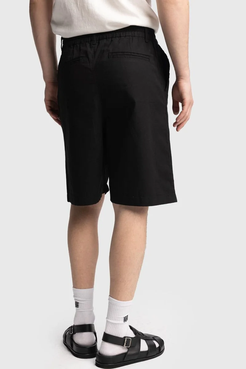 Giesto Black GIESTO Men's Cotton Poplin Chino Shorts for Men | Best Price UAE
