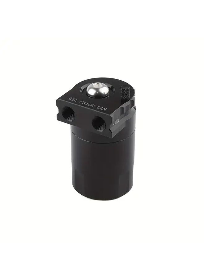 High Performance Aluminum Alloy Black Oil Vent Pot With Empty Filter For Cars Red Metal Oil Reservoir Multiple Outlets Adjustable Hose Clamp Replacement Parts - Image 5