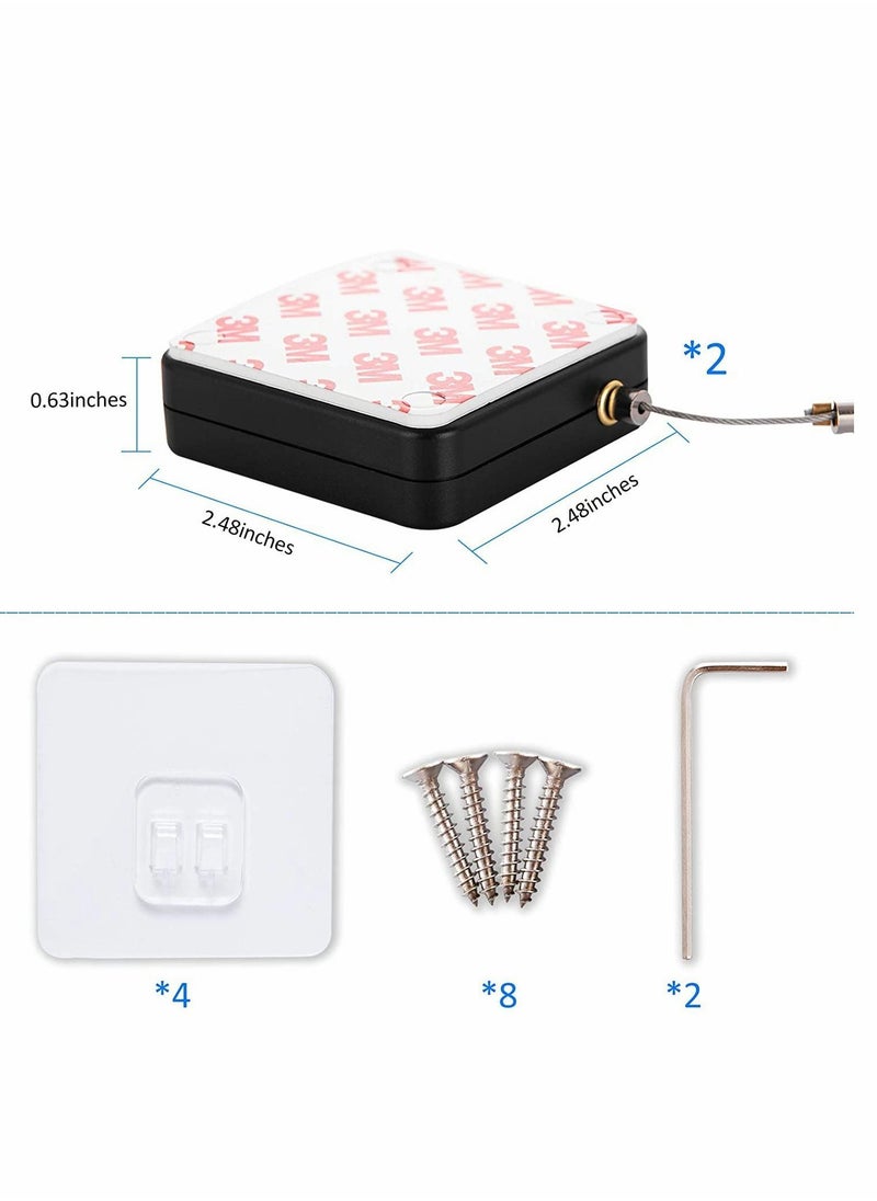 Y&D Door Closer Automatic Sensor Punch Free Spring Residential Sliding Screen Commercial Multifunctional for Bedroom Storm Home  - Image 2