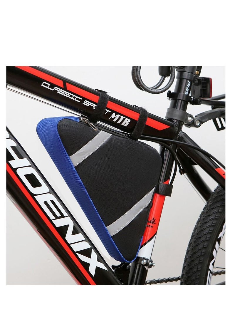 M MIAOYAN M MIAOYAN bicycle mountain bike waterproof car bag mountain tool bag riding bag beam bag triangle bag riding equipment  - Image 1