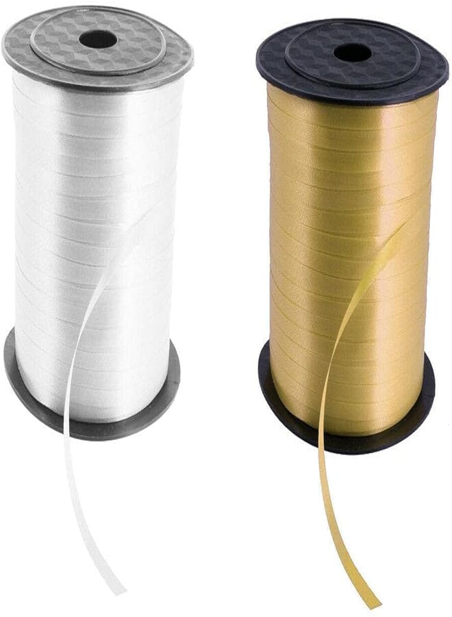 Secret Set of 2 Rolls Balloon Curling DIY Ribbon for Party Balloons Decoration