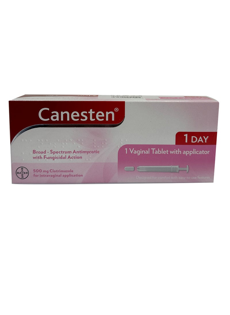 Canesten - 500Mg Vag Tab 1S - Image 1