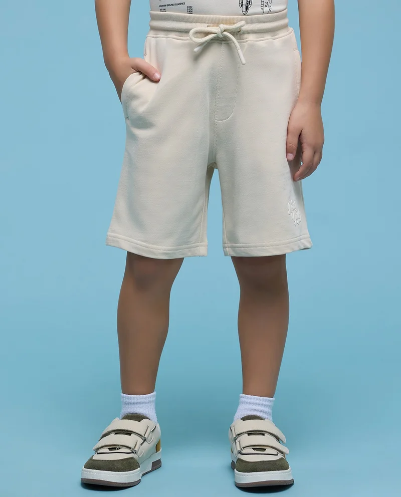 أر أند بي Printed Shorts with Drawstring Waist