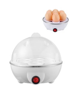 Generic Electric Egg Cooker Multi-function Steamed Dishes White  - Image 1