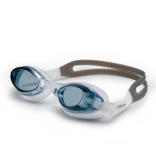 Solpro Clear Wave Unisex Adult Swimming Goggles for Women,Men,Boys,Girls,Teenagers,Athletes,Swimmers For Training,Competition in Swimming Pool,Beach,Water Sport, Park & Activties (Black) - Image 1