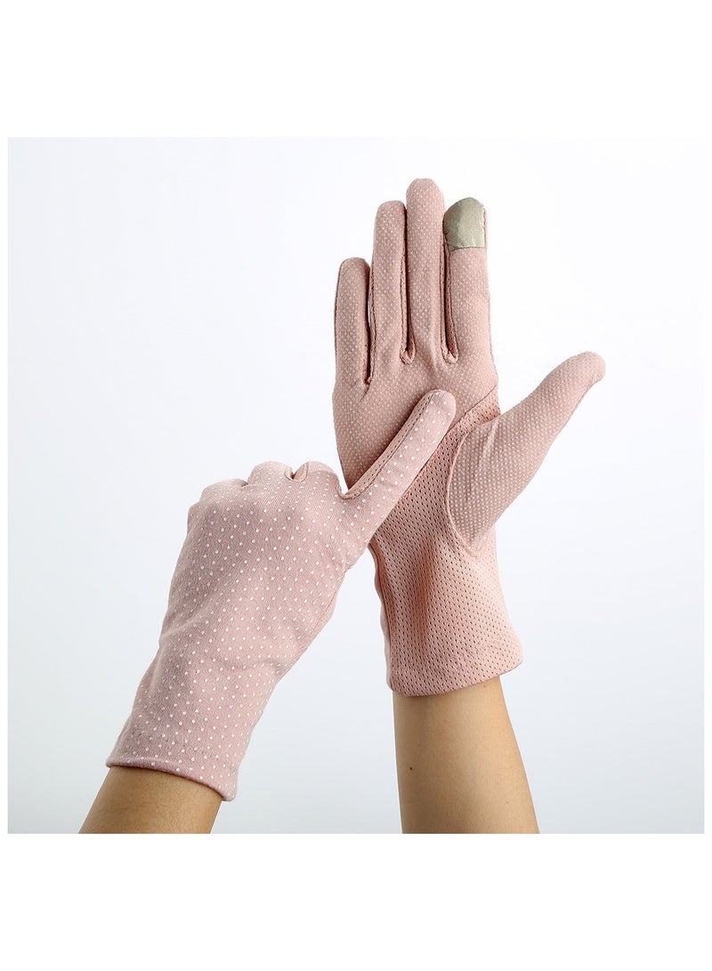 Women Sun Protection Driving Gloves Summer Outdoor Gloves