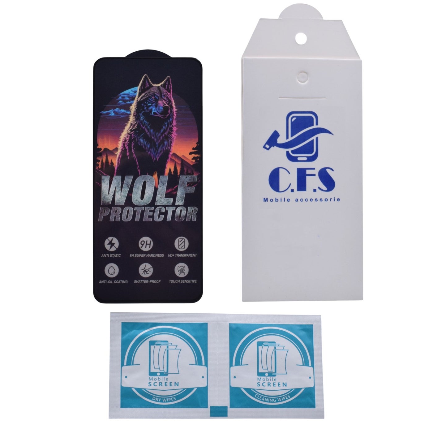 wolf Wolf Glass Screen Protector For Xiaomi Redmi Note 10 Z762742C1C922D823856AZ