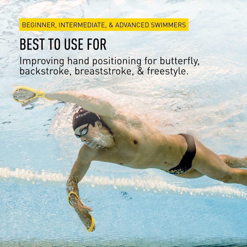FINIS Forearm Fulcrum Swim Trainer - Promotes Early Vertical Forearm Position - Improves Stroke Technique - Adults - Image 5