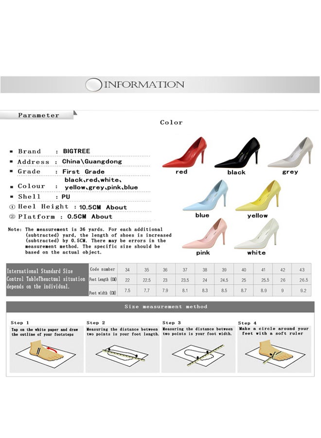 BIGTREE 2024 New Design High Heels Pointed High Heels 7.5cm - Image 5