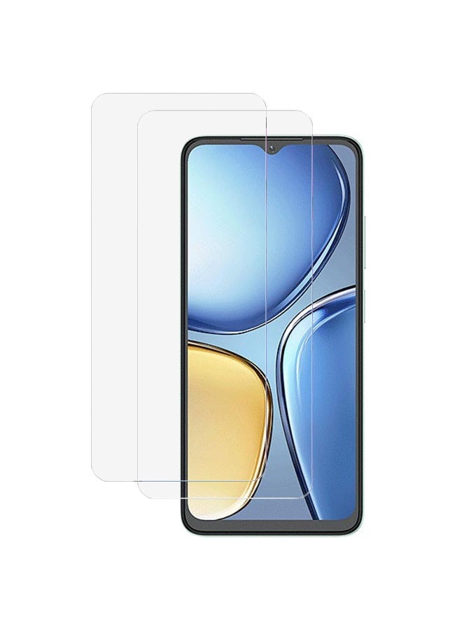 SanHu 2 Piece Pack for ITEL A90 4G Screen Protector - Full Coverage Delicate Touch Tempered Glass Screen Protector for ITEL A90 4G，Clear - Image 1