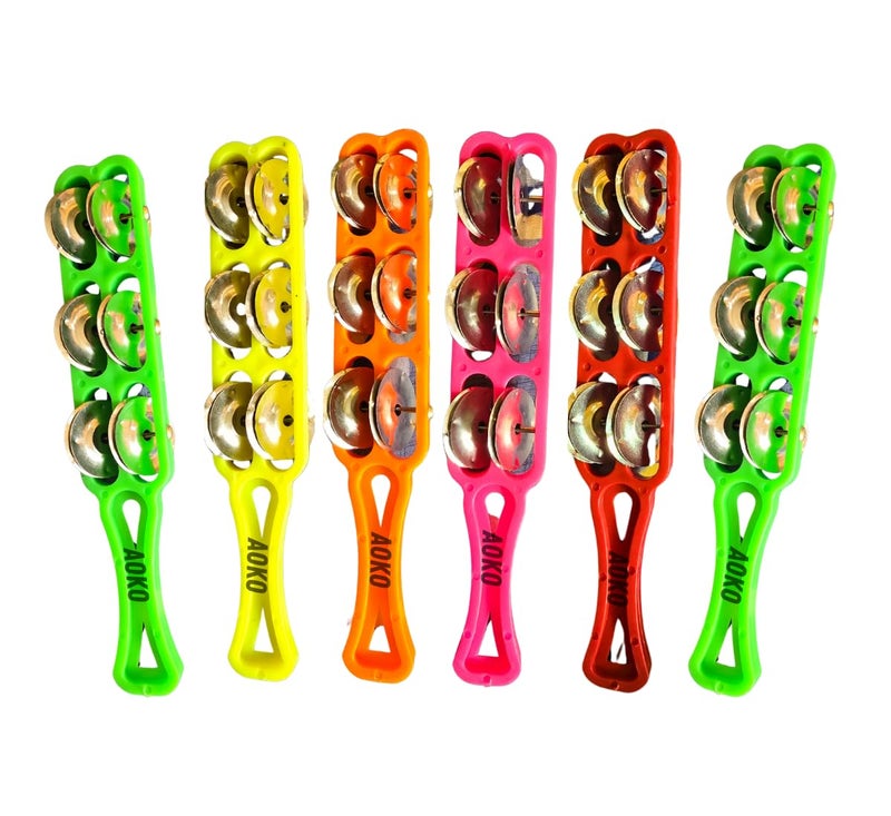 AOKO آلة موسيقية بلاستيكية تال كانجيرا/كارتال للكيرتان I بوجا-بهجان/كيرتان، بهجان، بوجا والموسيقى التعبدية (عبوة من 2) - Image 4