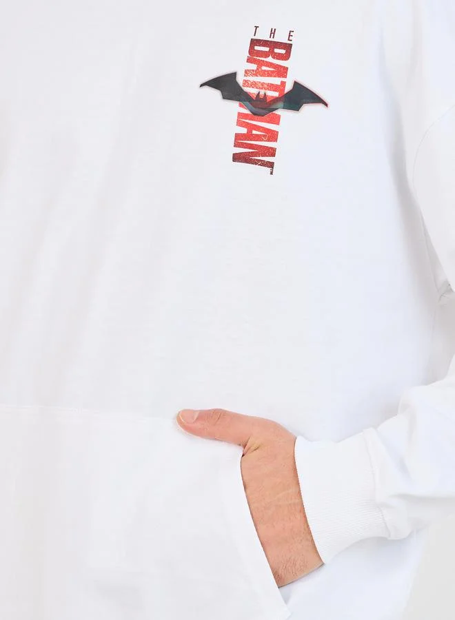 Styli Batman Graphic Print Oversized Hoodie