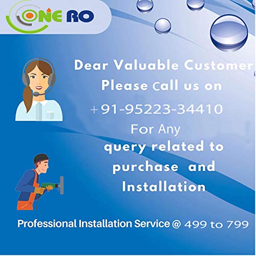 ONE RO 50 LPH commercial RO UV water purifier Plant 50 Liter Per Hour Blue Stainless steel Full Automatic With TDS Adjuster - Image 2