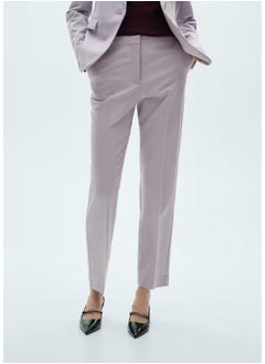 MANGO High Waist Straight Suit Trousers  - Image 1