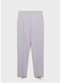 MANGO High Waist Straight Suit Trousers  - Image 5