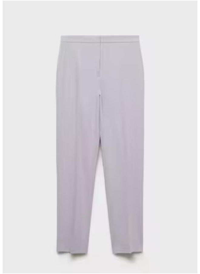 MANGO High Waist Straight Suit Trousers  - Image 5