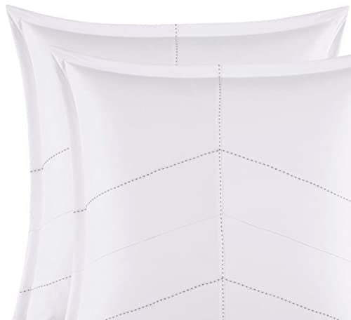 City Scene - Euro Sham Pillow Covers, Smooth & Soft Bedding, Stylish Home Decor (Courtney White, 2 Piece) - Image 3