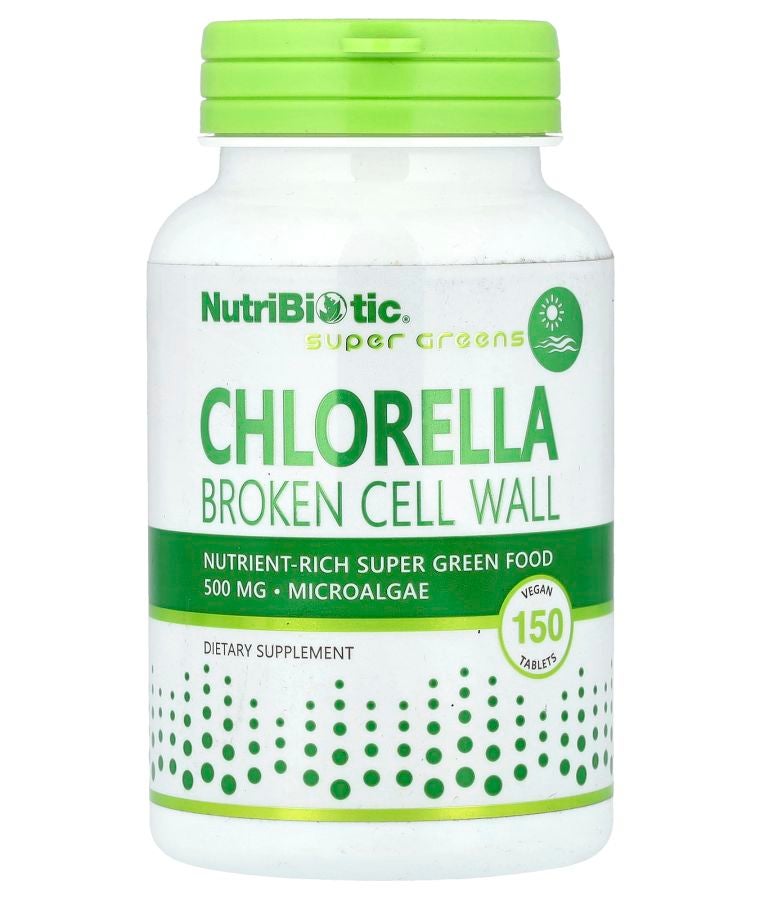 Super Greens Chlorella 150 Vegan Tablets (500 mg per Tablet)
