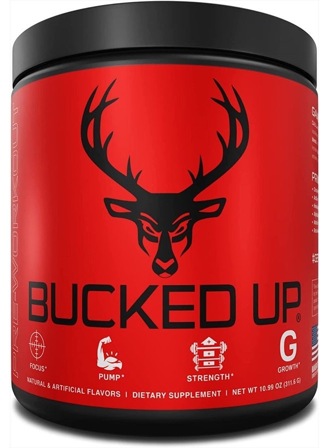 Bucked Up مكمل قبل التمرين 6 جرام سيترولين، 2 جرام بيتا ألانين، و3 مكونات مسجلة أخرى (عنب) - Image 1