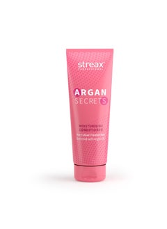 Streax Professional Argan Secret Conditioner | Hair Conditioner For Women Enriched With Argan Oil| Uv Filter For Color Protection | Retains Colour Upto 10 Weeks | 240Gm, (1 Count)  - Image 1