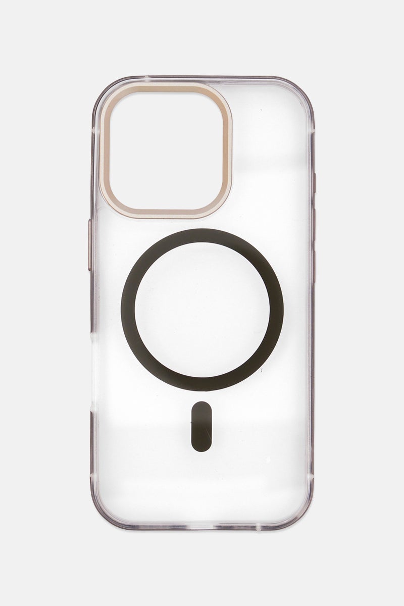 LEVELO iPhone 16 Pro Claire Magsafe Protective Case, Transparent - Image 1