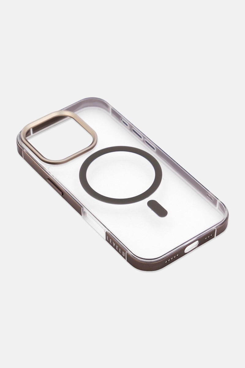 LEVELO iPhone 16 Pro Claire Magsafe Protective Case, Transparent - Image 2