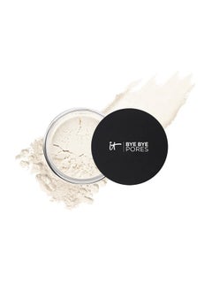 IT COSMETICS IT Cosmetics Bye Bye Pores - Poreless Finish Loose Setting Powder Makeup - Translucent Blurring Powder for All Skin Tones - Face Powder with Peptides, Silk, Collagen & Antioxidants - 0.23 oz  - Image 1