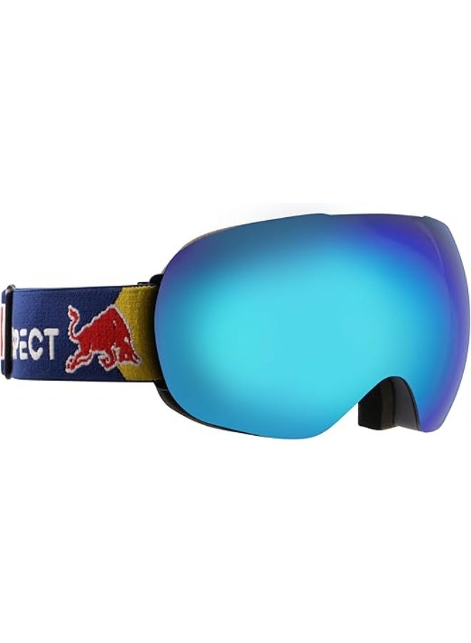 Red Bull Spect Eyewear Snow Goggle BENT-03BL3 / Smoke Lens with Bule Mirror - Image 3