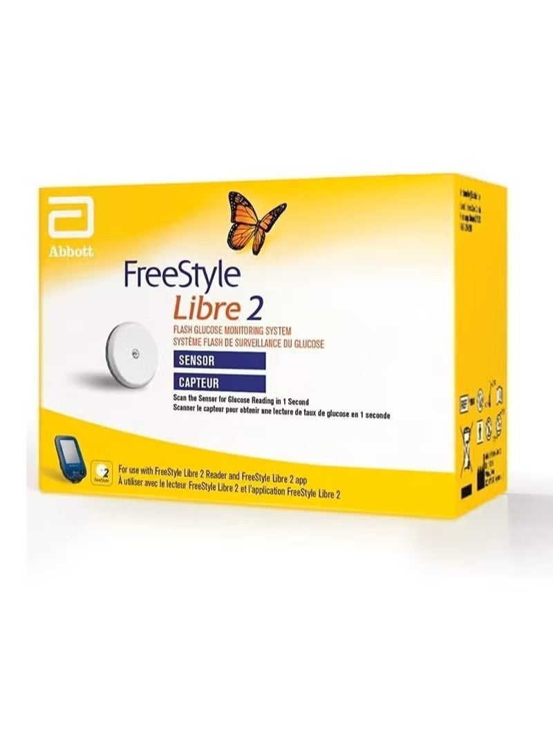 Abbott freestyle Libre 2 Flash Glucose Monitoring System Sensor - Image 2