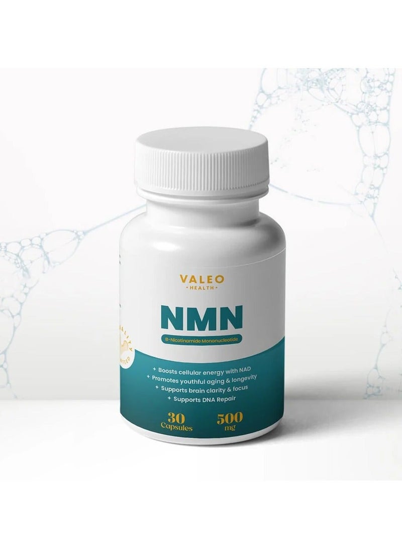 Valeo NMN 500mg Capsule 30 (Caps per bottle) - Image 4