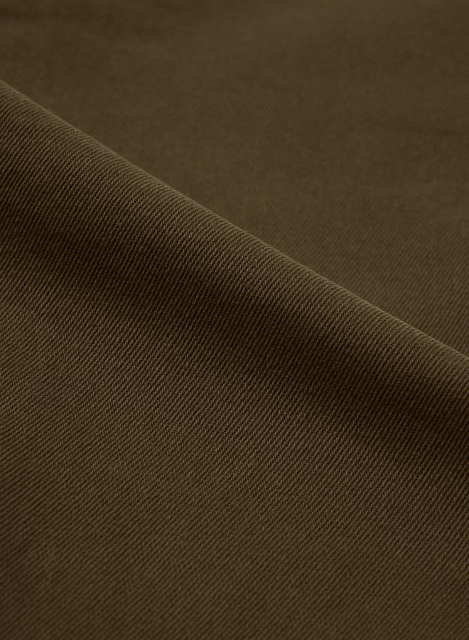 ذا سوليد ستور شورت دنيم سادة بطول الركبة - Image 5