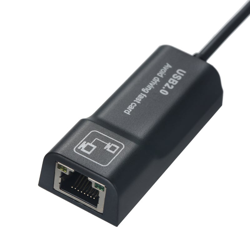 USB Ethernet Adapter: 100Mbps USB 2.0, Lightweight ABS Shell, Plug And Play - High Speed Wired Connection RJ45 Converter For Laptops, Macbook Air, Video Conferencing, Gaming - Image 5