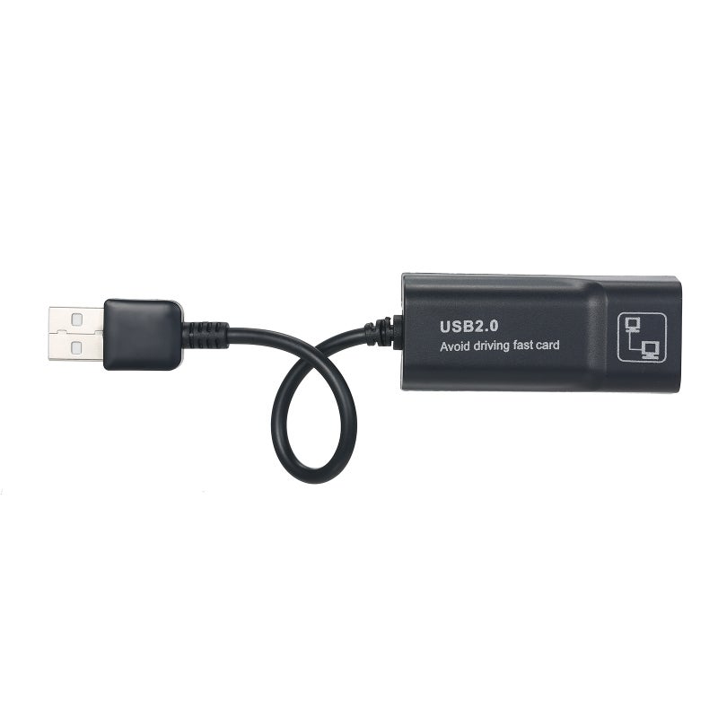 USB Ethernet Adapter: 100Mbps USB 2.0, Lightweight ABS Shell, Plug And Play - High Speed Wired Connection RJ45 Converter For Laptops, Macbook Air, Video Conferencing, Gaming - Image 4