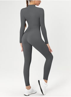 General Zipper Longsleeve Sport Jumpsuits Women  - Image 4