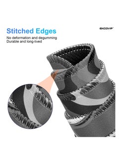excovip Large Gaming Mouse Pad,Anti-Skid Mousepad Large Keyboard Mouse Pad Desk Mat with Stitched Edges (700x300mm,Grey&Black)  - Image 5