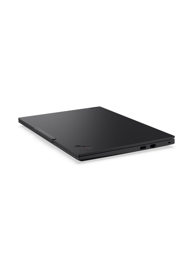 Lenovo ThinkPad E14 Gen 7 Business Laptop, 14" WUXGA Display, Intel Core Ultra 5 225U, 8GB DDR5 RAM, 512GB SSD, Intel Graphics, Backlit English/Arabic Keyboard, Fingerprint Reader, WiFi 6E, English/Arabic Black - Image 4