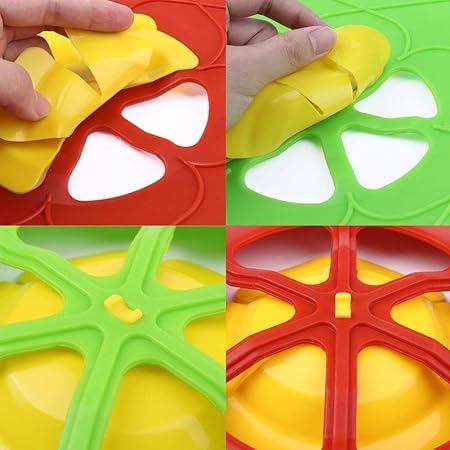 KACHKIT Spill Stopper Lid Cover,Anti Spill Lid Cover,Pot Cover Silicone Spill Stopper Lid,Boil Over Safeguard, 11inch/10.2inch Multi-Function Kitchen Tool(Pic-1 ;Multicolor). - Image 4