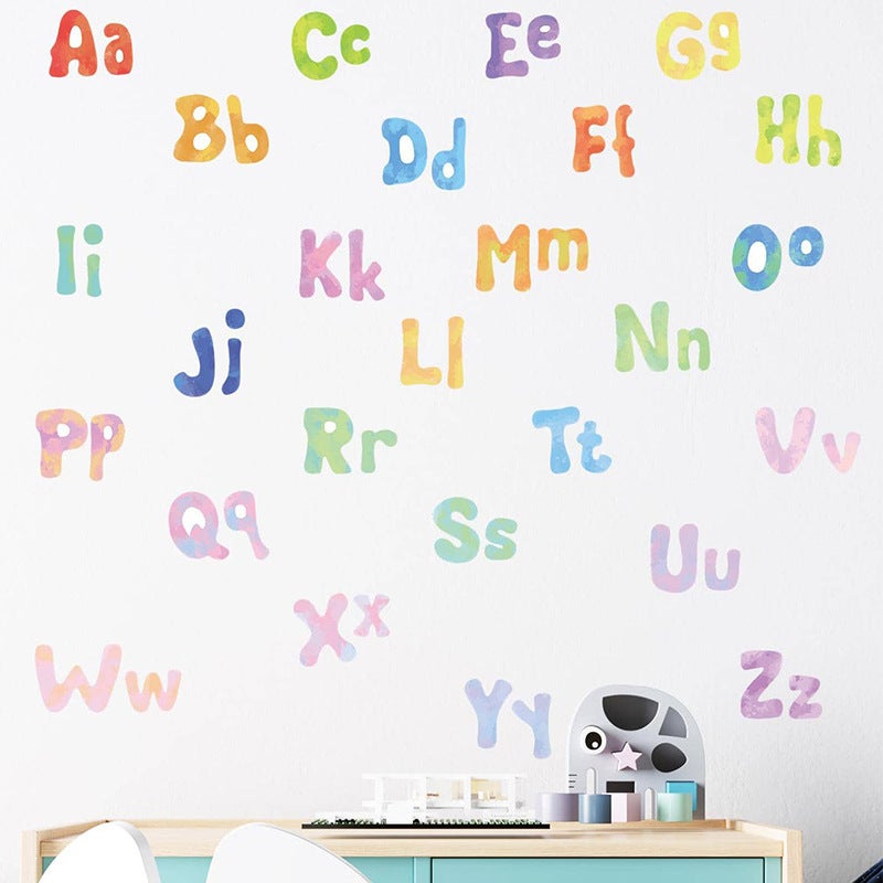26 English Letters Preschool Children'S Room Kindergarten Home Decoration Wall Stickers Self-Adhesive - Image 4