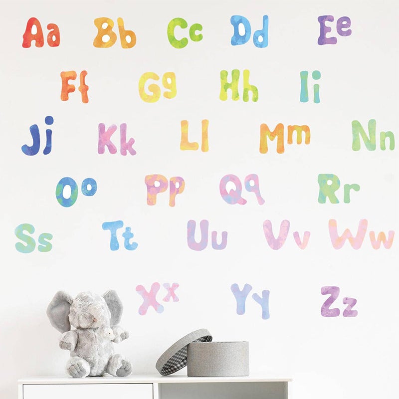 26 English Letters Preschool Children'S Room Kindergarten Home Decoration Wall Stickers Self-Adhesive - Image 3