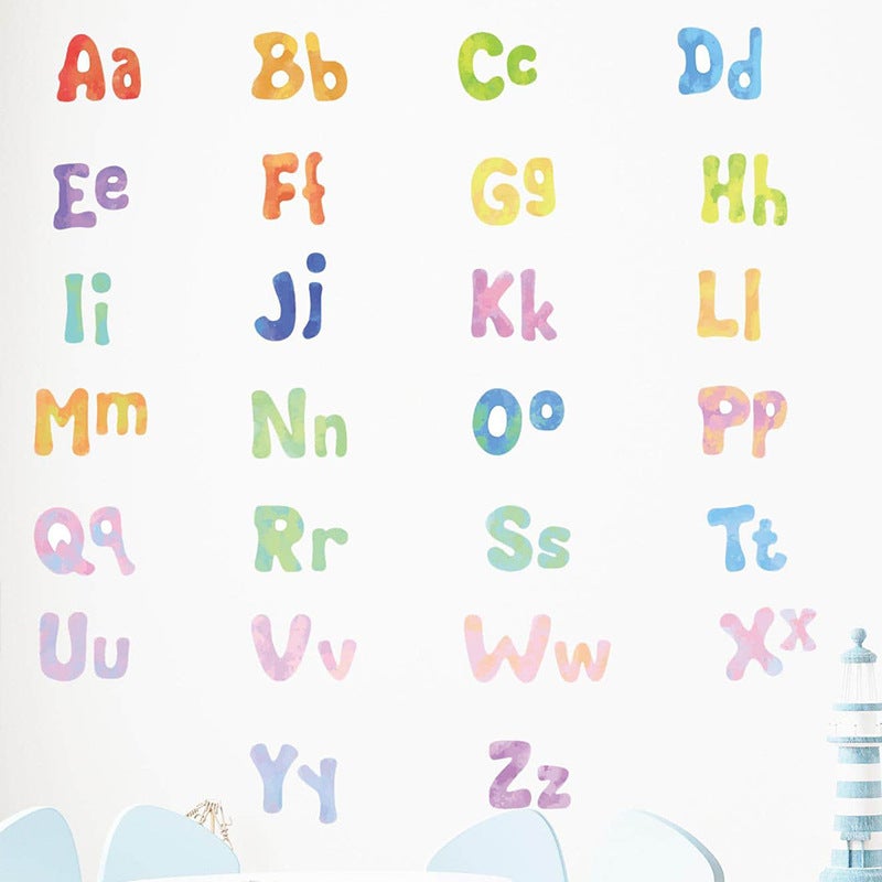 26 English Letters Preschool Children'S Room Kindergarten Home Decoration Wall Stickers Self-Adhesive - Image 5