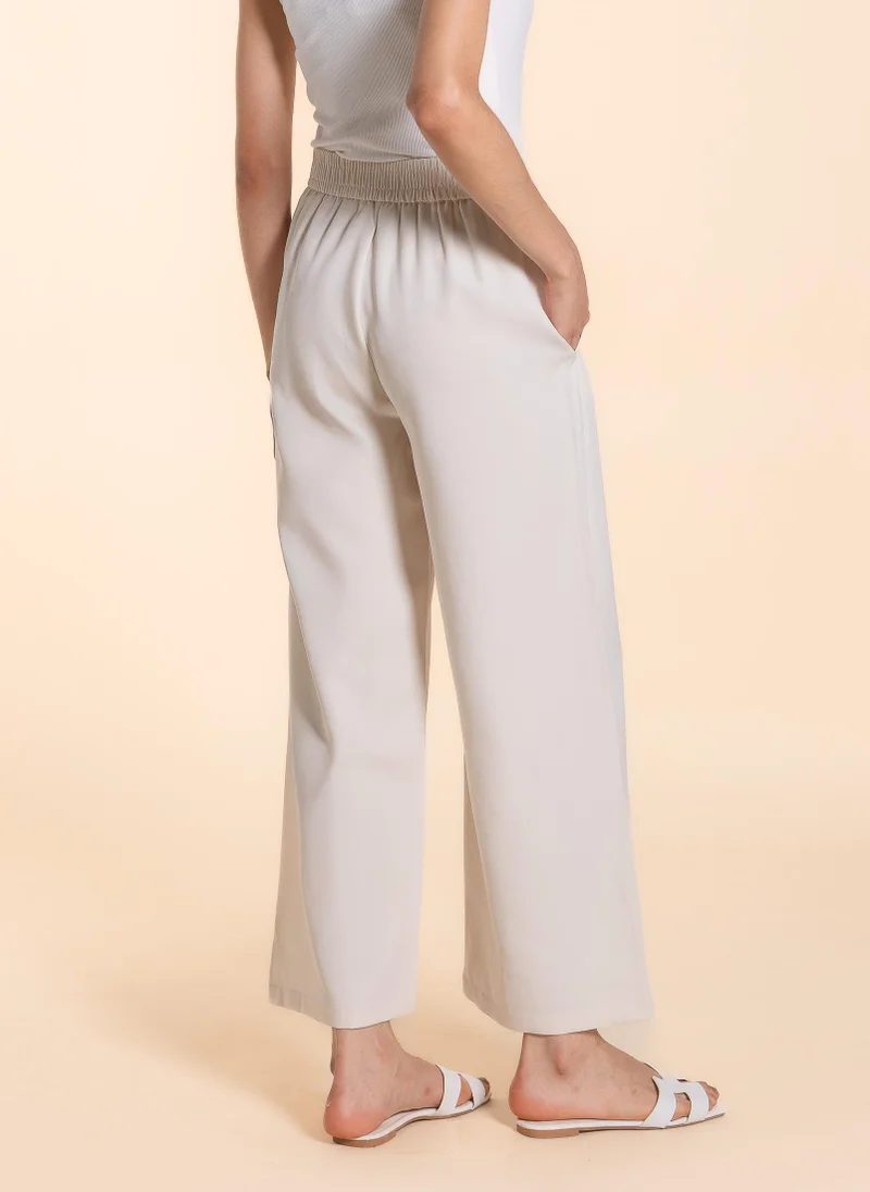 SHAPES WIDE LEG TROUSERS