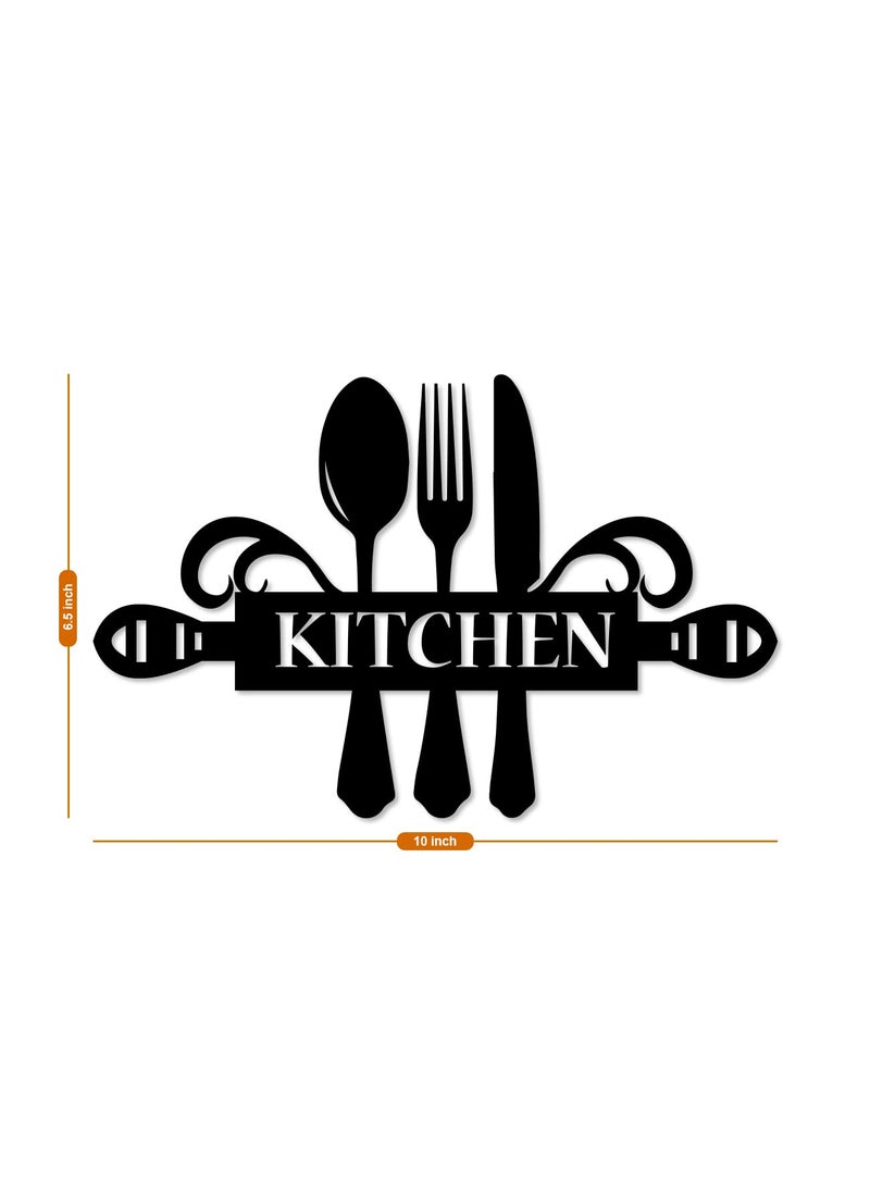 Art Street Art Street Kitchen MDF Wall Plaque Ready to Hang Home Décor, Decorative Hangings for Wall Decoration (Size - 6.5 X 10 Inches)  - Image 2