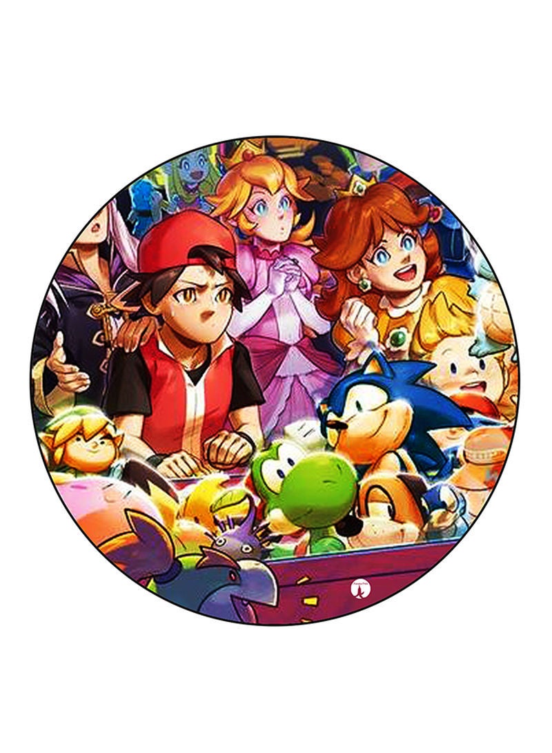 RKN Video Games Printed Large Pin Multicolour - Image 1