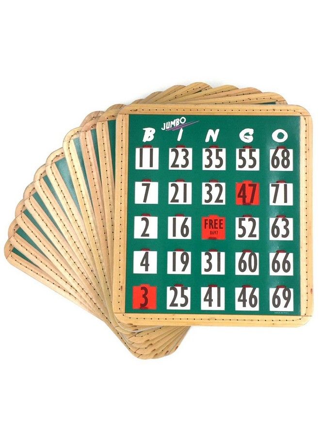 Tapp Collections Jumbo Bingo Shutter Cards 10 Pk Green - Image 2