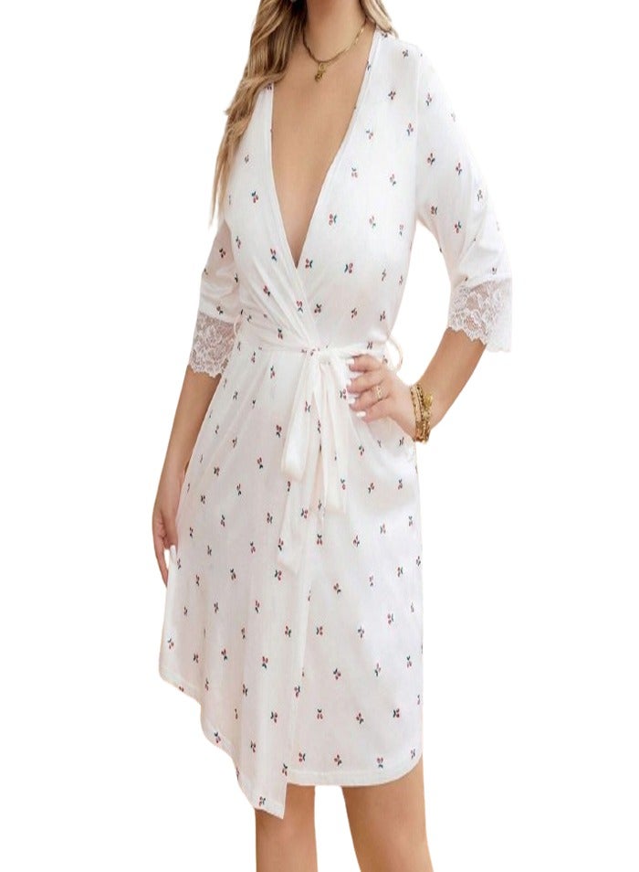 Big size cotton shirt - white - Image 2